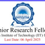 IIT Indore JRF Recruitment 2025 – DRDO Project on High-Temperature Alloys, Apply by April 2025