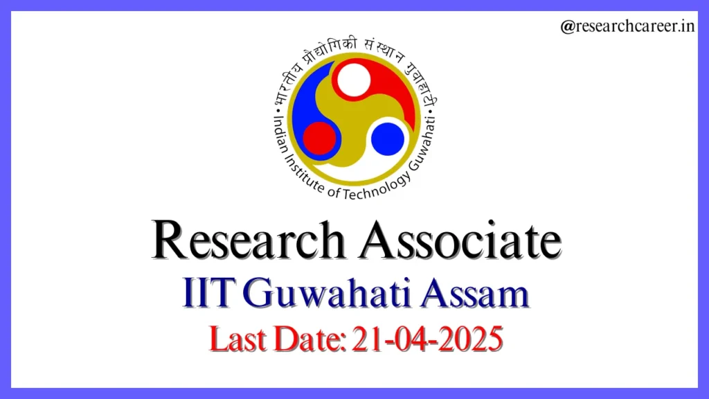 1 Research Associate at IIT Guwahati