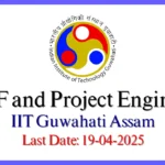 SRF and Associate Project Engineer at IIT Guwahati